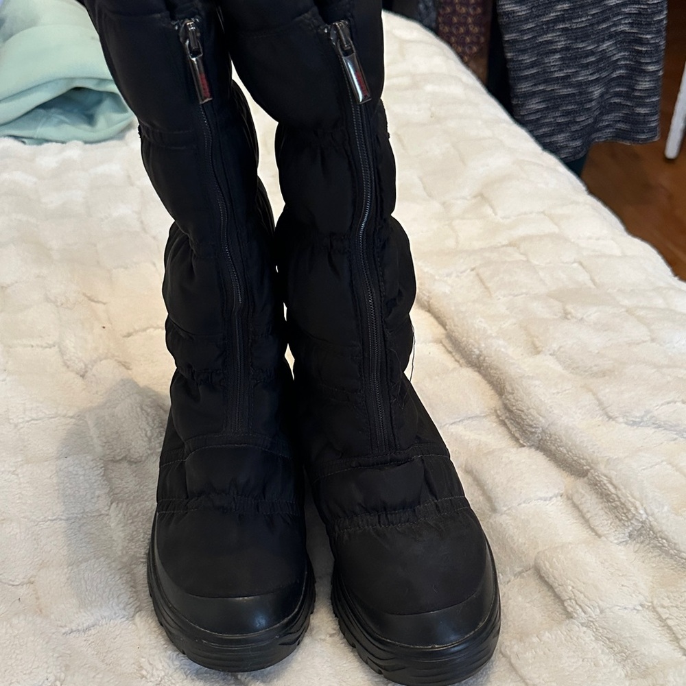 W1—OLANG Women's Black Winter Boots